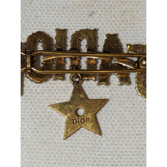 ***SOLD*** CHRISTIAN DIORCrystal J'Adior Star Barrette - Picture 6 of 6